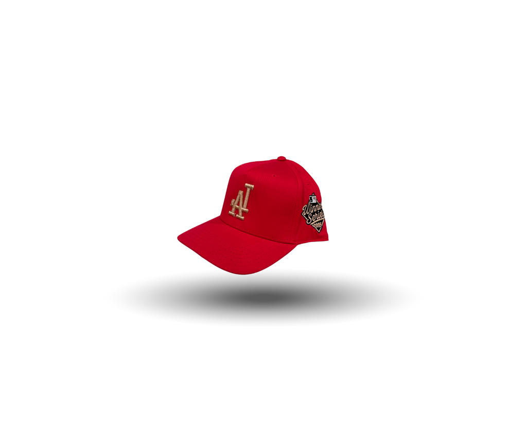 SimplyLA HatClub Drop 001 – Red & Rosegold