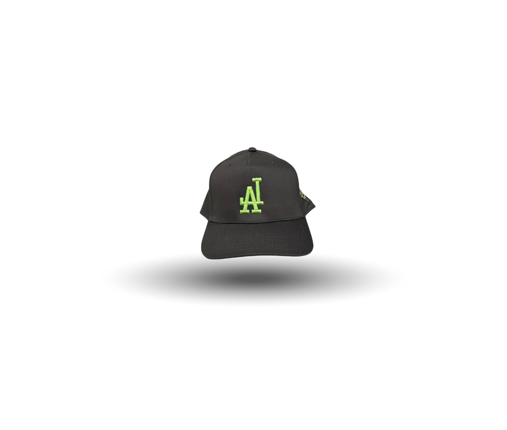 SimplyLA HatClub Drop 001 – Grey & Lime Green