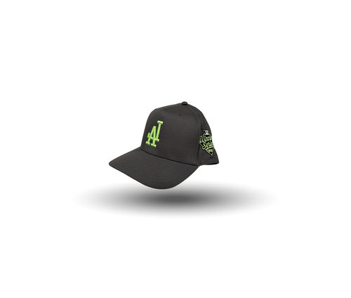 SimplyLA HatClub Drop 001 – Grey & Lime Green